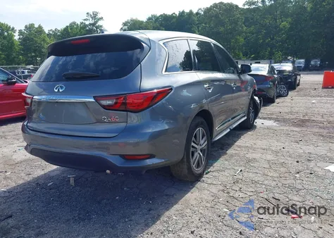 2020 Infiniti Qx60 Luxe/Pure/Special Edition из США, поврежденный, VIN 5N1DL0MNXLC532210